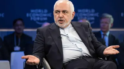 محمد جواد ظريف أمام منتدى دافوس