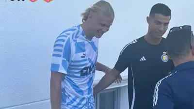 هالاند ورونالدو