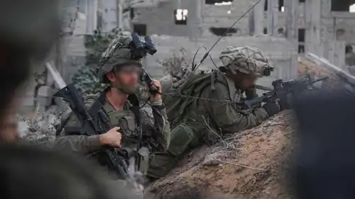 جنود إسرائيليون خلال العمليات في قطاع غزة