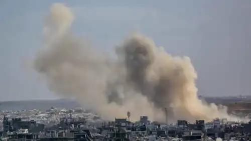 قصف إسرائيلي في غزة