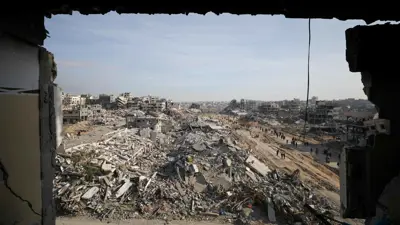 غزة في أول يوم من أيام الهدنة