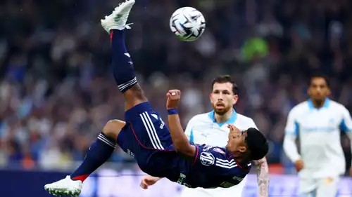 إندريك في مباراة ليون ومارسيليا