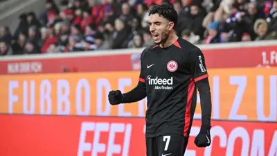 عمر مرموش نجم آينتراخت فرانكفورت 