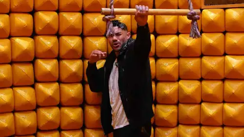 ياسر إبراهيم خلال ظهوره ببرنامج رامز ليفل الوحش