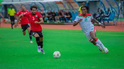 مباراة منتخبي بوركينا فاسو ومصر في تصفيات كأس العالم