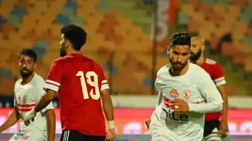 مباراة الزمالك وطلائع الجيش في الدوري المصري