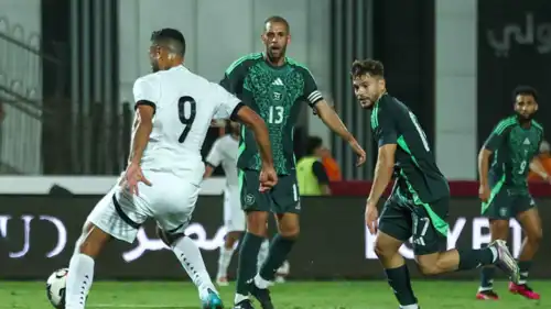 المواجهة السابقة بين منتخبي مصر والجزائر