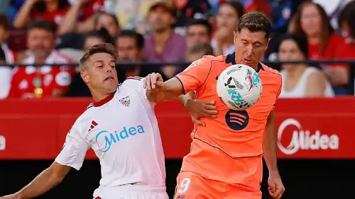 مباراة برشلونة وإشبيلية في الدوري الإسباني