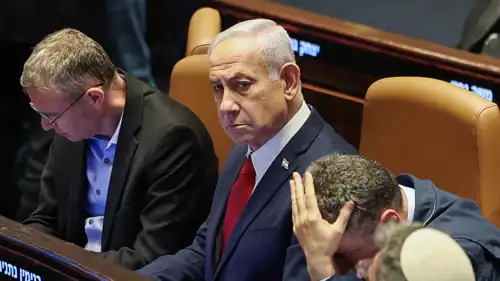 نتنياهو في الكنيست
