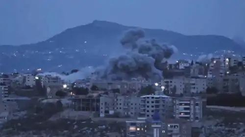 من الغارات الإسرائيلية على جنوب لبنان