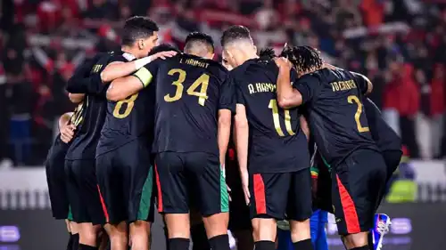 لاعبو الجيش الملكي المغربي