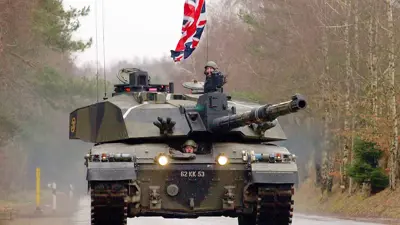 دبابة تشالنجر للجيش البريطاني 