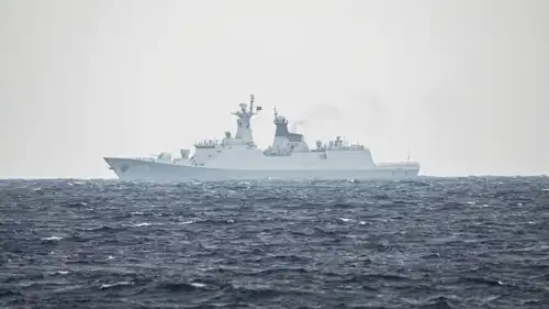 سفينة صينية في بحر الصين الجنوبي