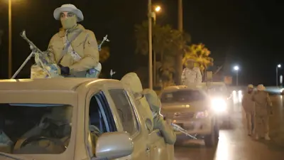 حشود عسكرية في ليبيا (أرشيفية)