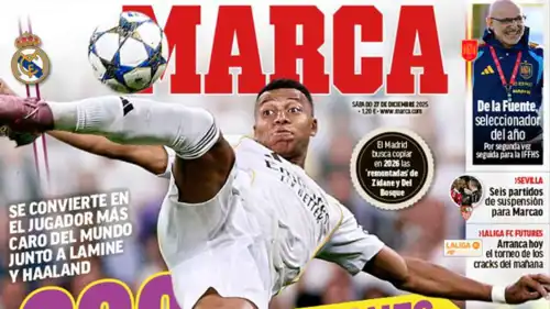 غلاف صحيفة ماركا