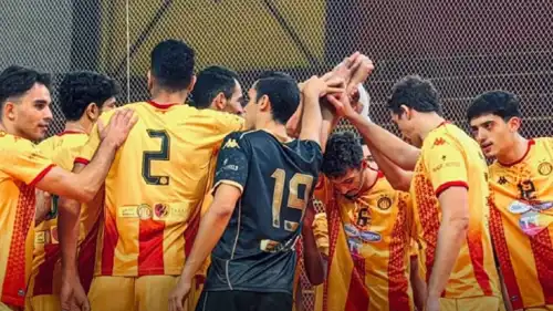 لاعبو الترجي التونسي للكرة الطائرة