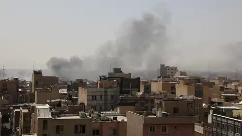 قصف إسرائيلي سابق على إيران