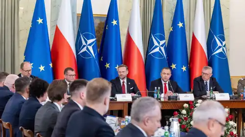 من اجتماع مجلس الناتو حول بولندا