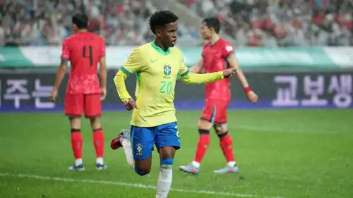 احتفال استيفاو بهدفه في مرمى كوريا الجنوبية