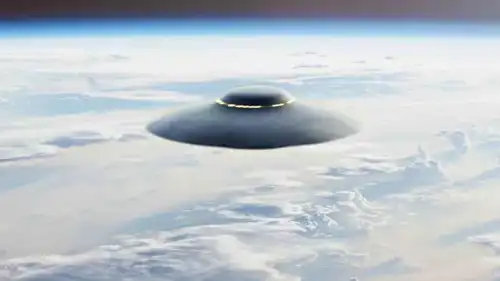 جسم طائر مجهول