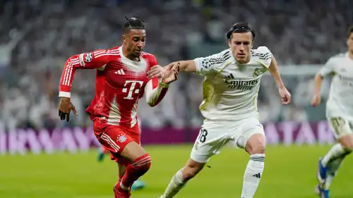 مباراة ريال مدريد وبايرن ميونخ في دوري أبطال أوروبا