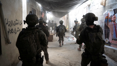 الجيش الإسرائيلي خلال اقتحام مخيم جنين