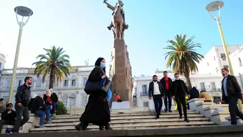 آثار موجة حر في الجزائر