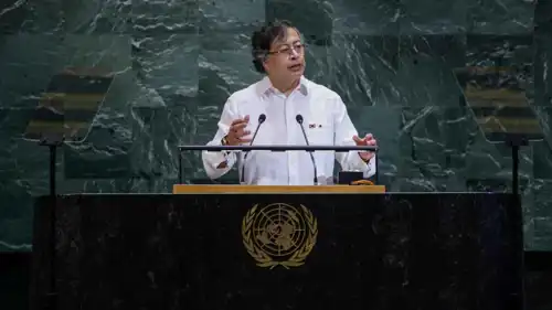 الرئيس الكولومبي غوستافو بيترو