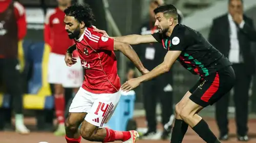 مباراة الأهلي المصري والجيش الملكي المغربي بدوري أبطال إفريقيا