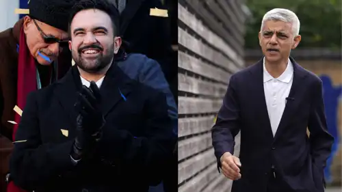 زهران ممداني وصادق خان