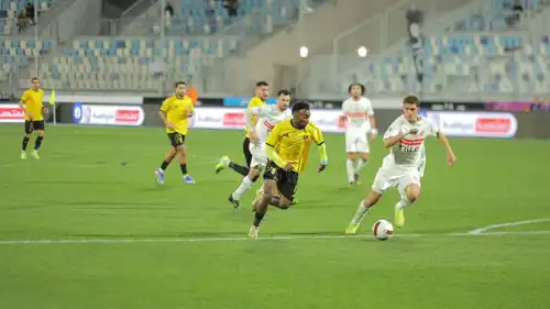 مباراة الزمالك وكهرباء الإسماعيلية بالدوري المصري