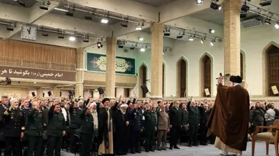 المرشد الإيراني علي خامنئي