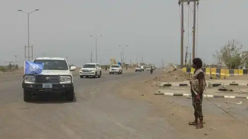 مركبات تابعة لمنظمات أممية في اليمن