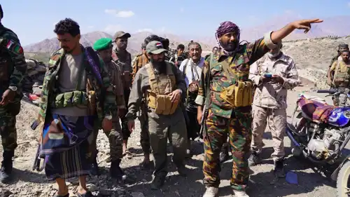 انتشار القوات الجنوبية شرقي أبين