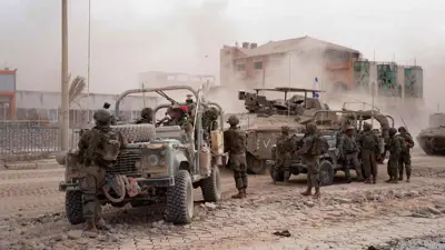 الجيش الإسرائيلي في قطاع غزة