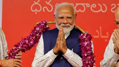 رئيس الوزراء الهندي ناريندرا مودي