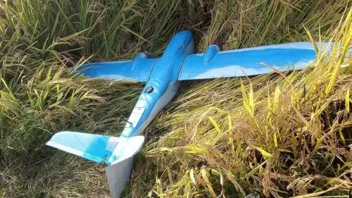 إحدى الطائرات المسيرة التي أسقطتها كوريا الشمالية