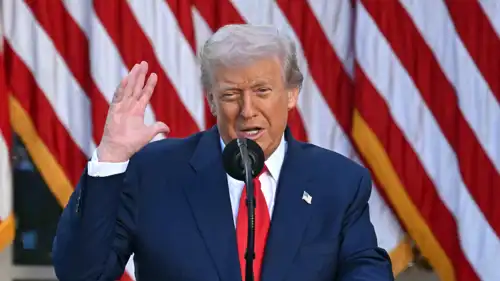 الرئيس الأمريكي دونالد ترامب