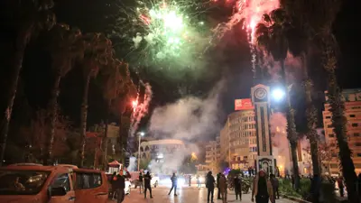 أجواء احتفالية في حمص