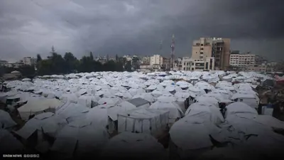 خيام النازحين 