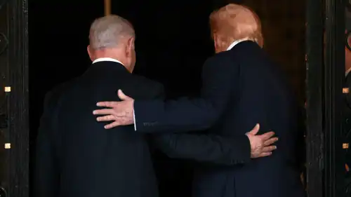 ترامب ونتنياهو خلال اللقاء الأخير 