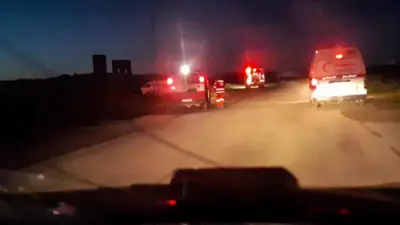 سيارات المسعفين المستهدفة