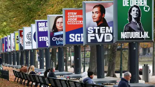 لوحات انتخابية في هولندا