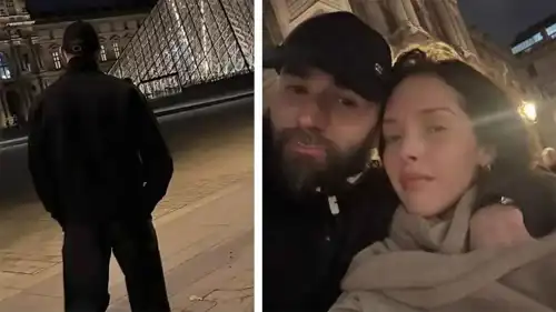 كريم بنزيما وزوجته لينا خضري