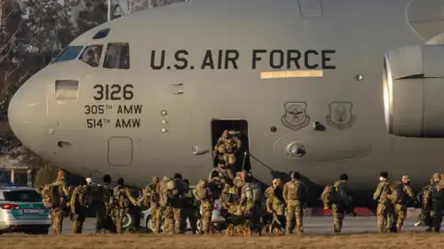 قوات أمريكية تصل إسرائيل