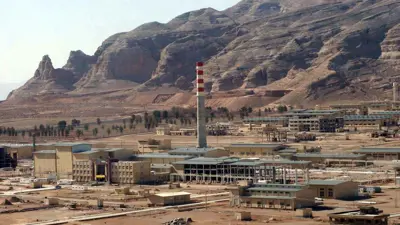 منشأة تخصيب اليورانيوم الإيرانية في نطنز 