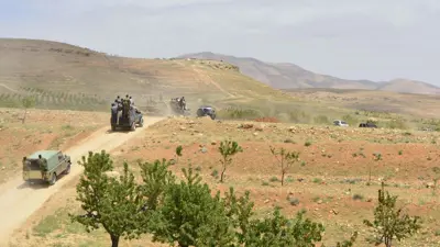 الحدود السورية اللبنانية