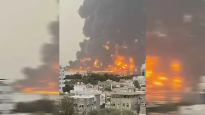 من القصف الذي استهدف الحديدة