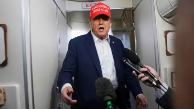 الرئيس الأمريكي دونالد ترامب