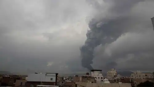 غارات سابقة على صنعاء